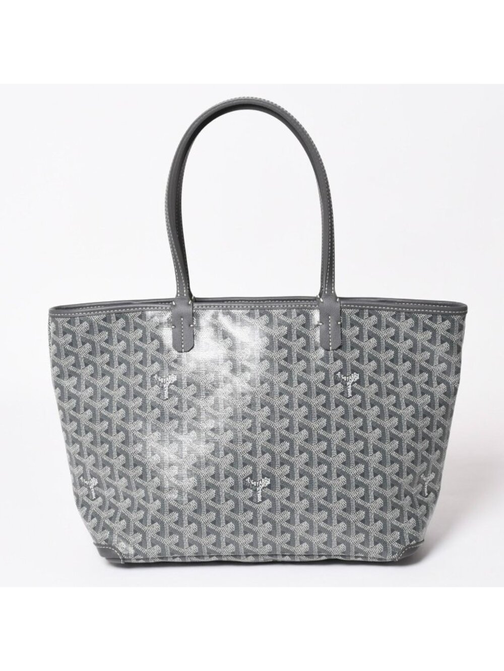 Goyard Artois Tote Bag Saint Louis PM Din Canvas Gray - Picture 2 of 16